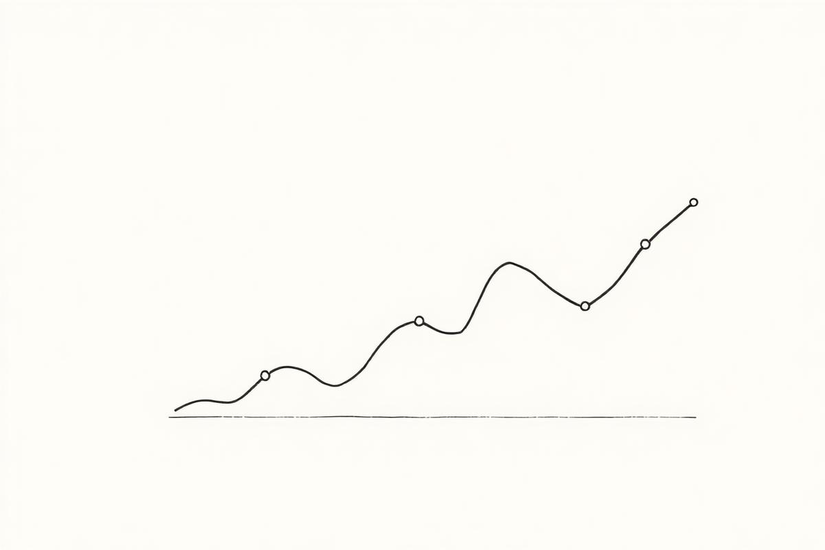 Illustration av dashboards med samtalsvolym, trender och bemanningsprognos