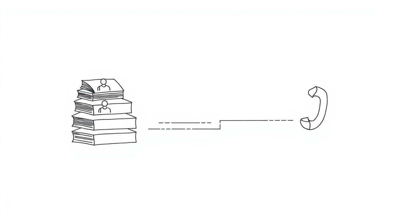 Illustration av samlad kunddata och pipeline kopplad till telefoni – CRM-system för företag
